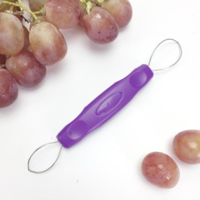 Fruit Home portable export to eat grapes Manual grape peeler dig head grape skinning double meat