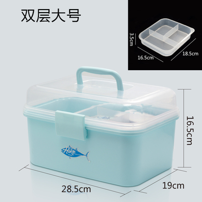 Case box Fishing gear multifunctional three-in-one fishing gear box hard hand-held fishing toolbox Fishing toolbox