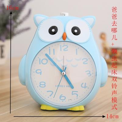 Silent alarm clock mute bedroom children's room children's special girl baby kindergarten cartoon boy luminous