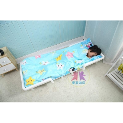 Kindergarten nap plastic simple child home baby single splicing primary school student child care folding crib