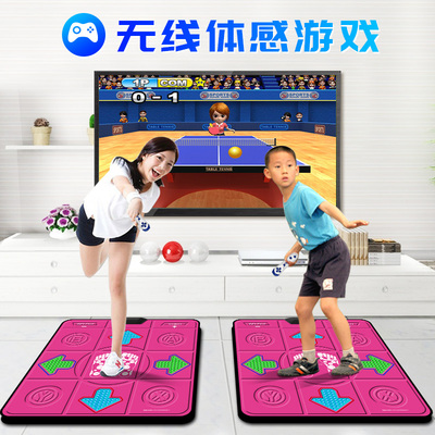 Dance Master Wireless HD HDMI Single Double Dance Mat Trang chủ Máy nhảy Somatosensory TV Máy chạy bộ giảm cân - Dance pad