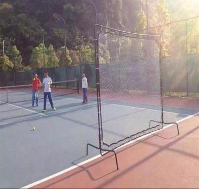 Rebound Ball Một người Huấn luyện viên tennis Rebound Net Người lớn Tung trẻ em Tường tập luyện tại nhà Đơn cố định - Quần vợt