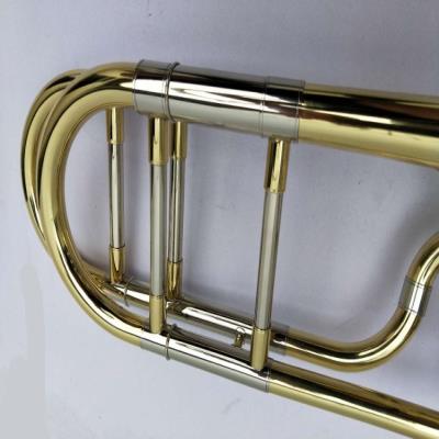 Số chính hãng KSALMA tenor B trombone phẳng cho F giai điệu kéo nhạc cụ gió chuyên nghiệp - Nhạc cụ phương Tây