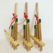 Lusheng Miao Guizhou Bamboo Musical Instrumentage Props National Middle Number Performance Yunnan Six-Tube Miao Handmad