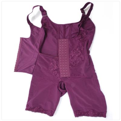 Mùa sau sinh bụng corset quần áo một mảnh nhựa quần áo một mảnh quần áo thể hình chặt chẽ quần lót mở quần áo tập thể dục mỏng cộng với đồ lót phụ nữ - Một mảnh