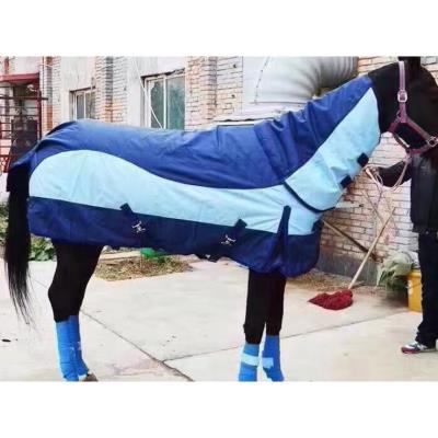 Sweatshirt winter thickened anti-chilling horse clothes winter thickened horse coat winter thickened warm with neck rain-proof