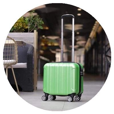 ສະບັບພາສາເກົາຫຼີ 20-inch travel suitcase women's small suitcase 14 portable cosmetic case 18 leather suitcase trolley case boarding 16 cute