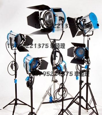 ຮູບເງົາແລະໂທລະທັດຂະຫນາດໃຫຍ່ 5000W spotlight tungsten lamp 5K Fresnel transmission lens 300mm spotlight threaded glass