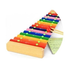 Tianyi 15-tone aluminum plate hand-knocked xylophone small carillon professional percussion childrens baby music kindergarten