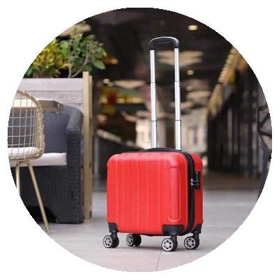 ສະບັບພາສາເກົາຫຼີ 20-inch travel suitcase women's small suitcase 14 portable cosmetic case 18 leather suitcase trolley case boarding 16 cute