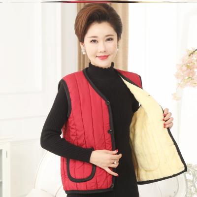 Fashion early autumn suede outdoor plus size temperament men's autumn and winter thin aunt vest elderly men's home