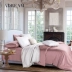 60 bông chăn đơn mảnh màu đơn dài bông chủ yếu đôi 200 * 230 bông satin 1,5 m chăn - Quilt Covers chăn điện Quilt Covers
