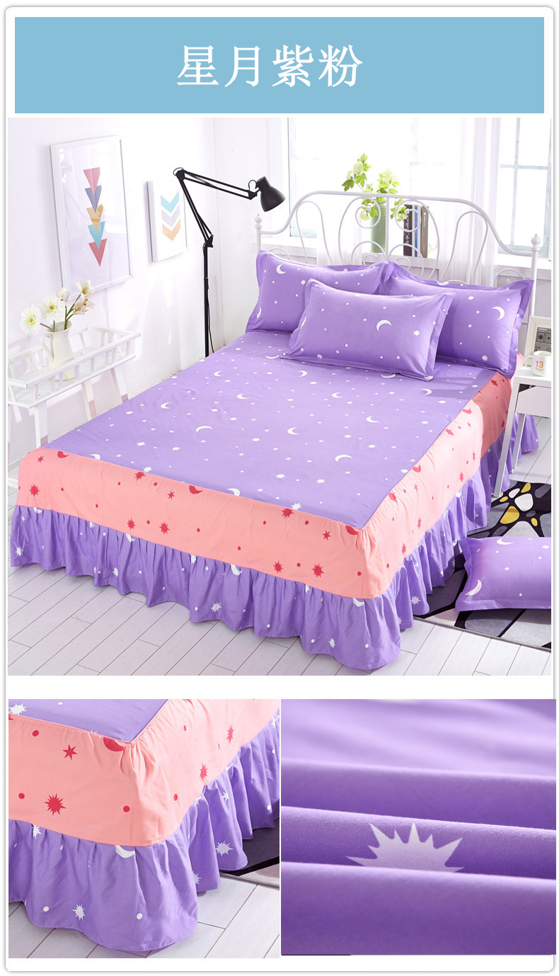 Sufei Ya Hàn giường váy Simmons giường khăn trải giường trải giường bao gồm trong một mảnh cho một giường Li 1,8 1,5 1,2 m - Váy Petti giường váy