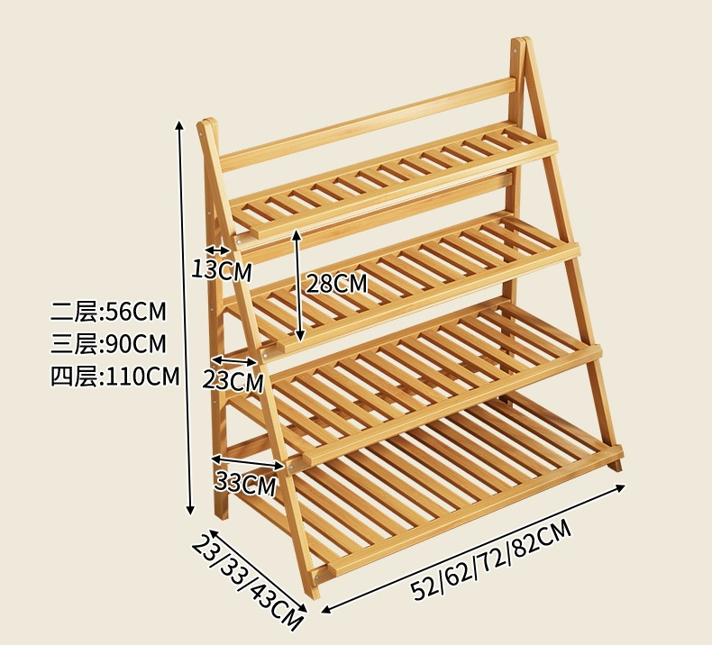 kệ trồng xương rồng Giá gấp hoa nhiều tầng trong nhà phòng khách tầng mới ban công trang trí chậu hoa giá đỡ nhà tiết kiệm không gian giá để đồ kệ gỗ ban công kệ sắt trồng sen đá