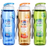 Lexiele Flat Flagship Store Middle School Ученик мужской спортивный чайник Простая пластиковая чашка Aquarius Girls выпивает водяной чашку