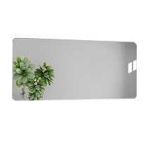 Mirror bathroom punch-free wall sticker self-adhesive home rental house toilet bathroom acrylic high-definition mirror sticker