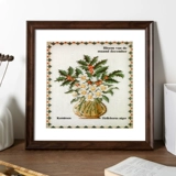 Квадратная настенная фоторамка, делается под заказ, 33 см, 38см