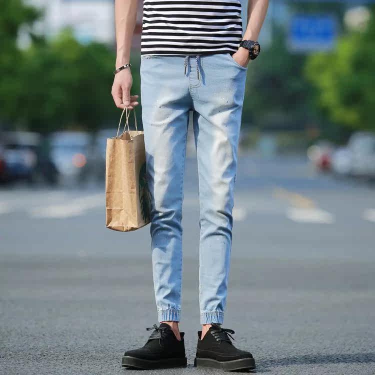 Jeans pour adolescent pieds Slim pour été - Ref 1464588 Image 6