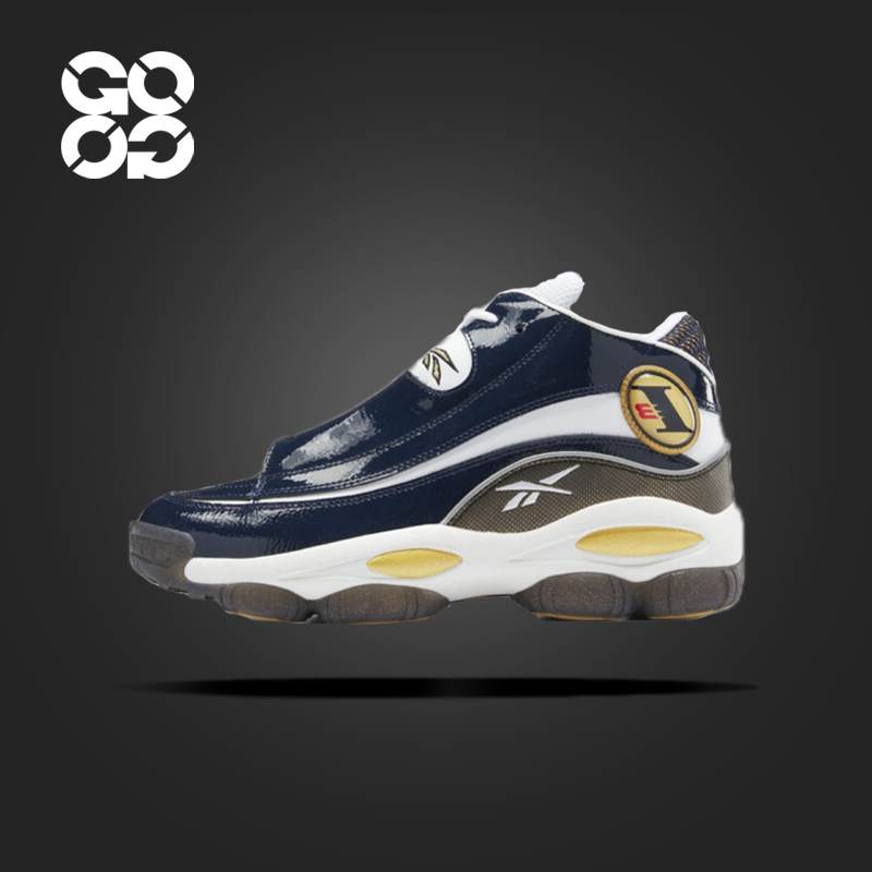 Gogo Sneakers Reebok Answer Dmx Iverson 25Th Anniversary Mid-Top Basketball Shoes Hr1061