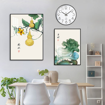 New Chinese Restaurant Decoration Painting China Wind Kitchen Murals Modern Minima Dining Hall Wall Decoration Hanging Painting and Dining Hall Painting