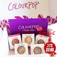 GMR Colourpop Karaoke Bubble Gloss Red Rouge Tiền ăn trưa / Flexitarian highlight tạo khối