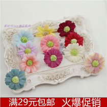 Diyson handmade material wreath fake flower simulation small chrysanthemum sunflower decorative flower