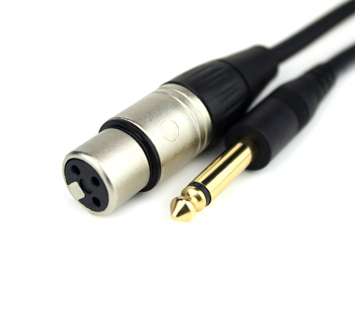 6 5 Single Sound-to-Cannon Mother 6 35MM Large Two-Core Balanced Audio Line Carnon Microphone Mimic Mixer Line