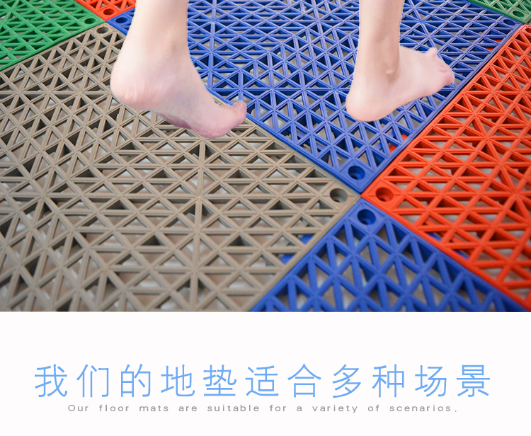 Dày PVC chống thấm nước thảm chống trượt cao su nhà bếp nhà bếp làm việc thảm phòng tắm nhà vệ sinh cống mat thảm lau chân nhà tắm