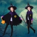 Halloween quần áo trẻ em cô gái phù thủy ma thuật áo choàng công chúa cosplay ma cà rồng váy trẻ em hàn quốc Trang phục