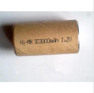 Ni-MH SC 3000mAh 1 2V NI-MH battery Ni-MH rechargeable battery can be customized as a battery pack