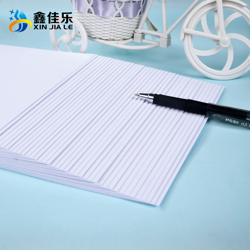 White cardboard business card paper thick cardboard DIY handmade paper model color laser paper inkjet printing 120g A4 A3