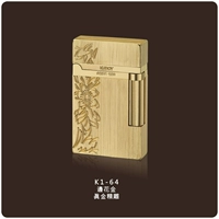 K1-64 Gold Cryced Chrysanthemum+Gas and Coolpot Gas and Fire Stone