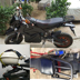 M3M5 phía sau kệ tay vịn xe máy khỉ nhỏ Vương Giang búp bê lớn xe điện sửa đổi tất cả nhôm đuôi đuôi - Xe máy Sopiler khung bảo vệ xe vision Xe máy Sopiler
