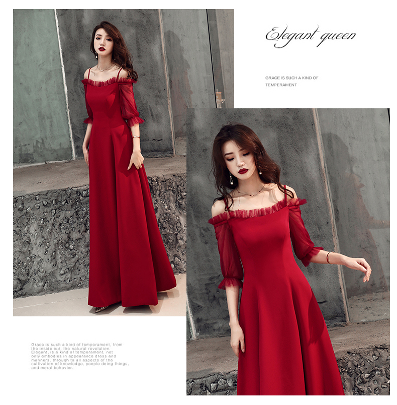 Robe du soir manche bouffante - Ref 3213100 Image 19