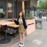 Маленький гриб маленький гриб [неоновая возлюбленная ковбой] рабочая юбка брюки ремня ленивые и свободные