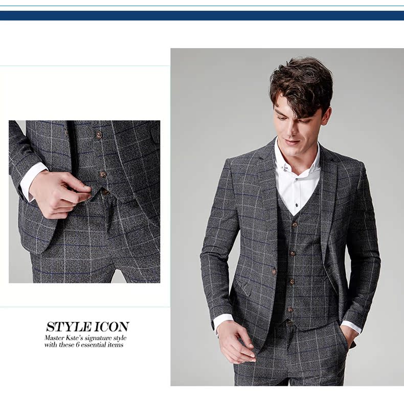 Costume homme en polyester pour automne - Ref 1577106 Image 19