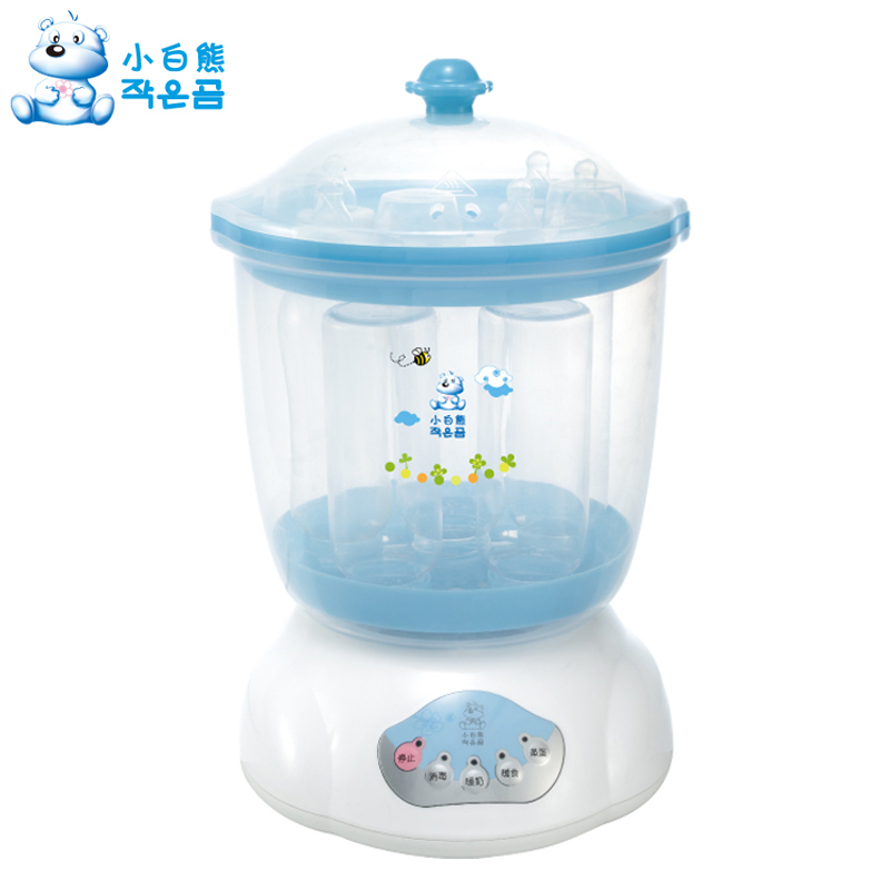 【21省包邮】小白熊 多功能奶瓶 消毒锅 消毒器温  HL-0689