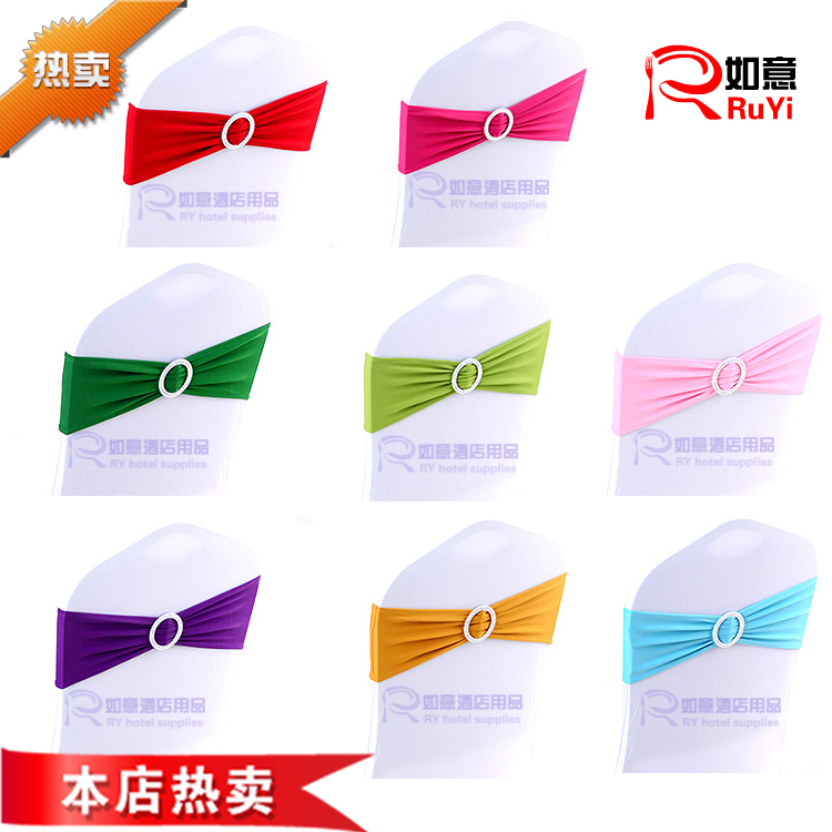 Factory direct sales chair back ring Chair back flower wedding decoration Butterfly diamond chair buckle Popular hot-selling free elastic chair baby bag