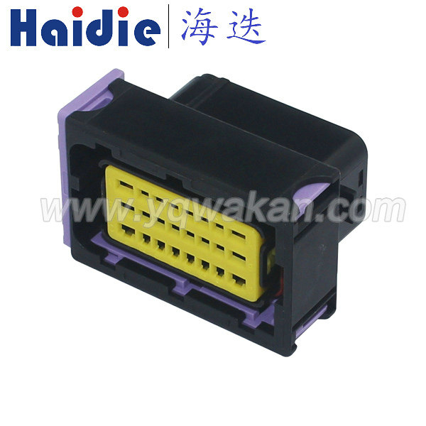 211PC249S0005 black ECU plug-in CNG computer connector 24 holes