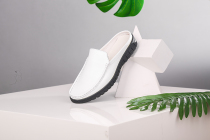 Beans Shoes Mens Slippers 2020 Spring Summer New Trends Casual Leather Shoes A foot pedal Summer Inn sloth slippers