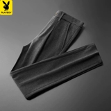 Playboy, шерстяные трендовые черные штаны, в корейском стиле