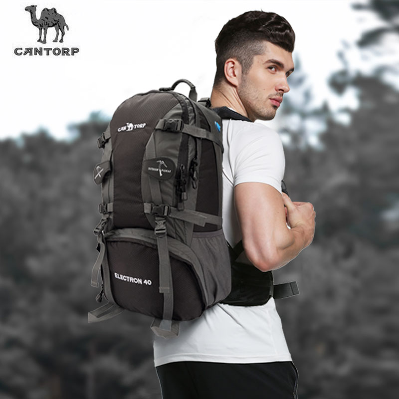 Outdoor backpack travel package male shoulder bag waterproof large capacity mountaineering pack