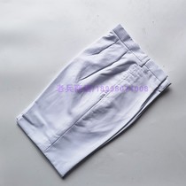 Old stock suit pants pure white pants straight tube free trousers menu white pants and white pants