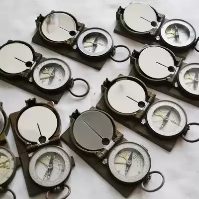 Special sale retired old 62-style finger North needle outdoor guide needle with leather cover military fan collection Outdoor