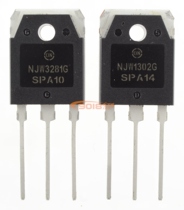 New original ON high power power amplifier tube to transistor NJW1302G NJW3281G