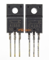 New original Sanken medium power audio amplifier tube to tube transistor A1668 C4382