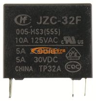 New original macro generation magnetic relay DC5V AC250V 5A DC30V 5A 4 feet 1 group normally open type