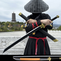 Longquan Town Sword wooden Tang knife embroidered spring knife bamboo sword defensive cold weapon unabated blade