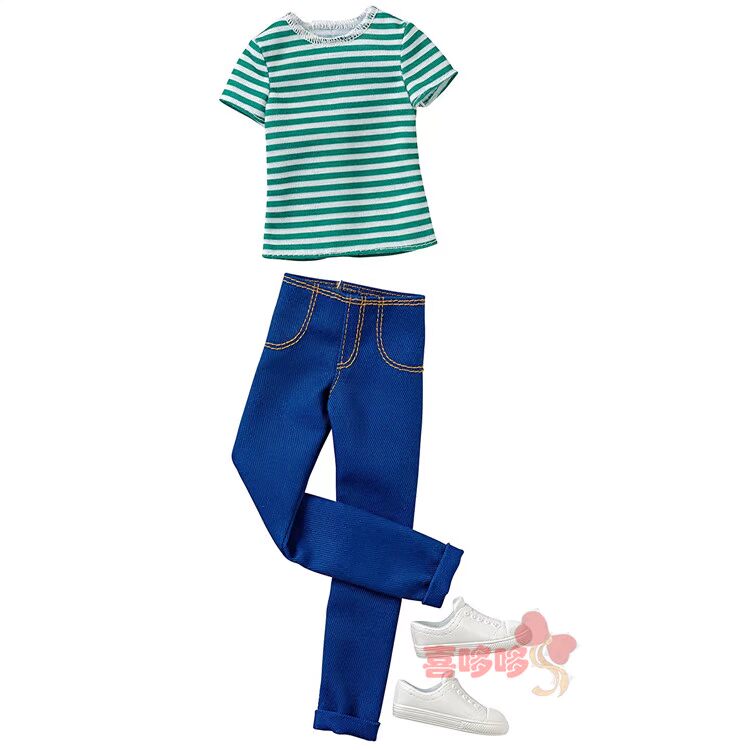 Mỹ nhập khẩu chính hãng Barbie bạn trai bạn trai quần áo quần bộ phụ kiện chính hãng đồ chơi nấu ăn cho bé gái