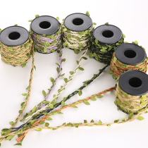 Kindergarten spring ring creative material Rattan hemp rope Classroom partition charm shop Spring Festival ceiling ceiling hanging